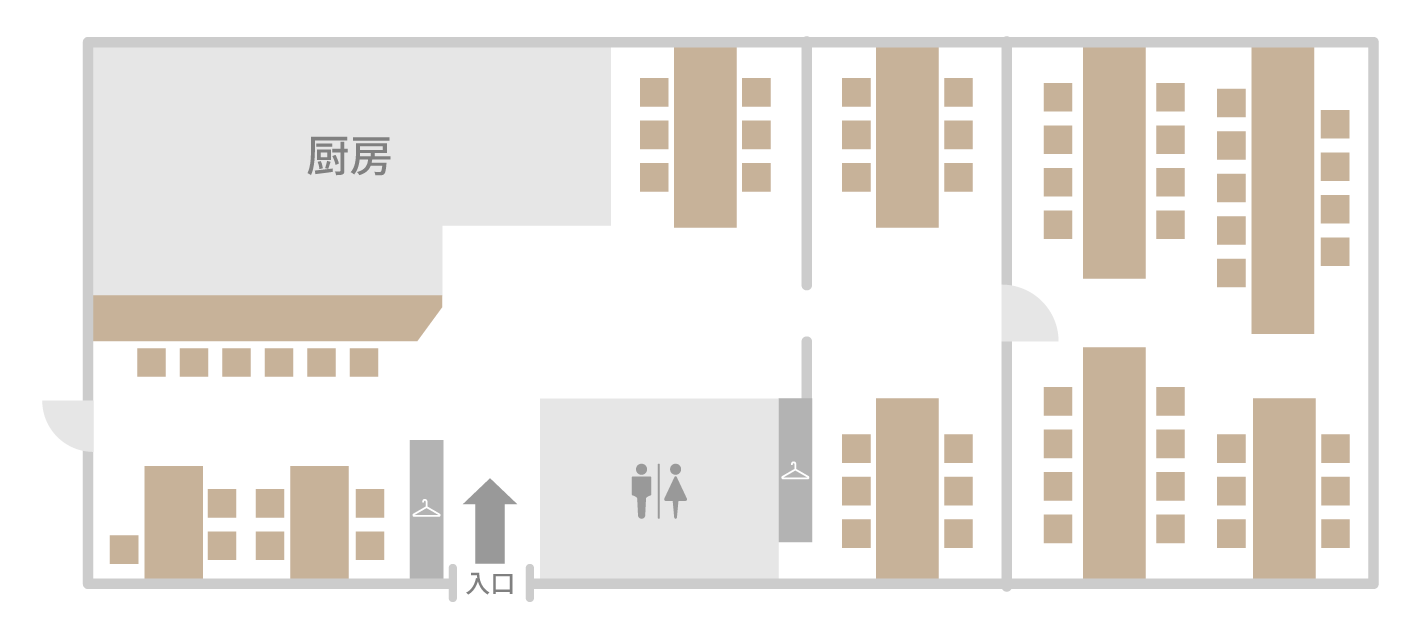 店内図